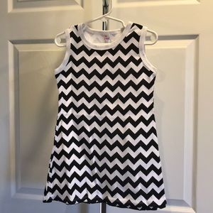 Chevron Little Girls Dress